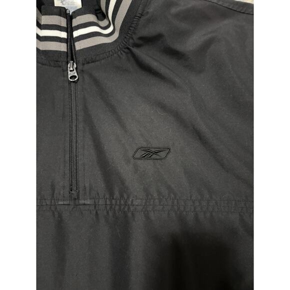 2010’s Reebok Black And Grey 1/4 Zip Jacket Size XL - Picture 2 of 4